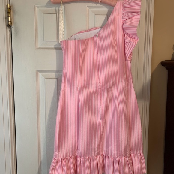 LILLY PULITZER TIFFANI SEERSUCKER PINK SZ 4 NWT - Picture 3 of 8